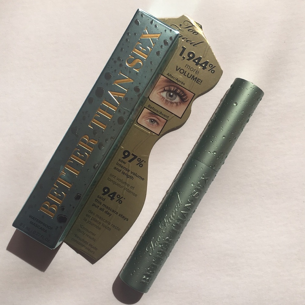 Too Faced Better Than Sex Waterproof Mascara